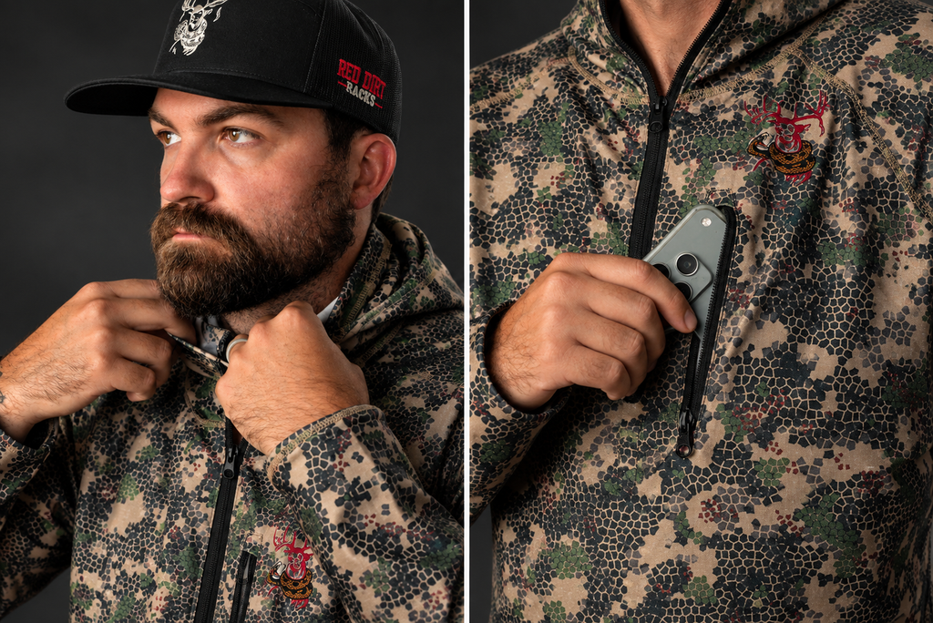 Coming Soon Rattler Camo Lightweight Hoodie