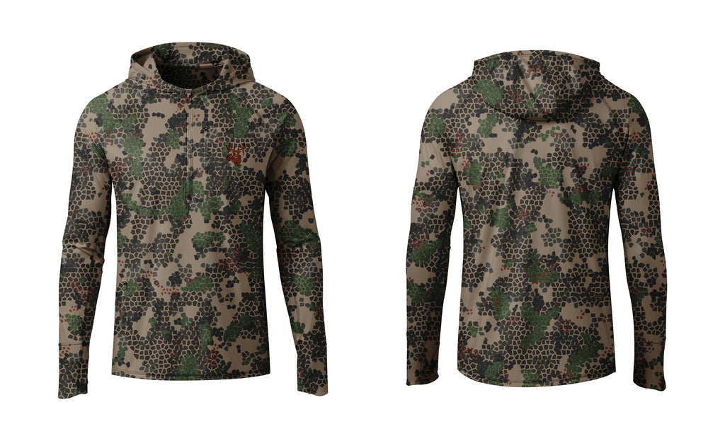 Coming Soon Rattler Camo Lightweight Hoodie