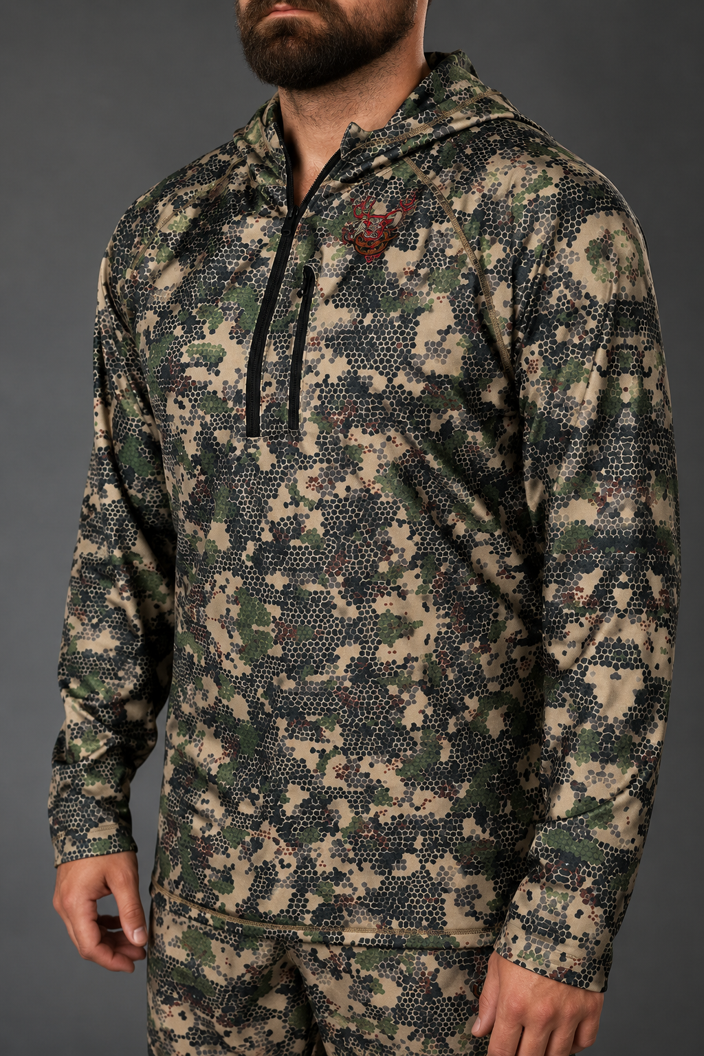 Coming Soon Rattler Camo Lightweight Hoodie