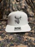 Red Dirt Racks Hat (White)